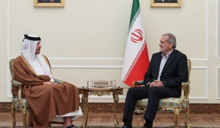 Perdana Menteri Qatar Sheikh Mohammed bin Abdulrahman Al Thani mengunjungi Teheran dan bertemu Presiden Iran Masoud Pezeshkian