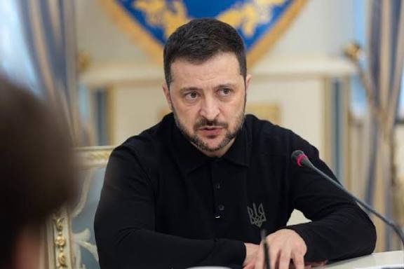 Presiden Ukraina Volodymyr Zelensky