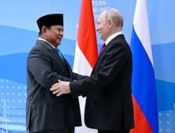 Putin Dorong Penguatan Kerja Sama Rusia-Indonesia di Berbagai Sektor