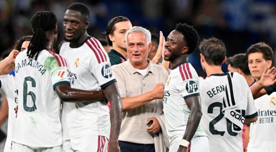 Real Madrid di bawak auhan Jose Mourinho