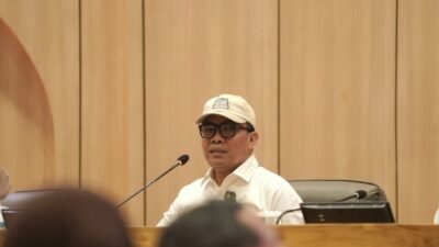 Andi Harun dalam konferensi pers di Ruang Mangkupelas, Balai Kota Samarinda, Rabu (9/9/2026).