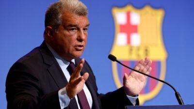 Presiden Barcelona Joan Laporta