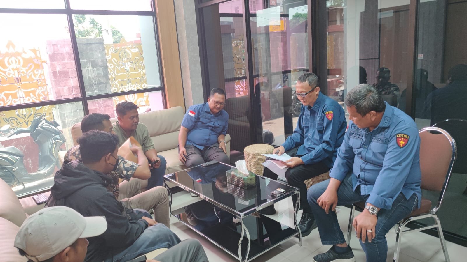 JAMPER Kaltim mendatangi kantor Kejaksaan Tinggi Kalimantan Timur