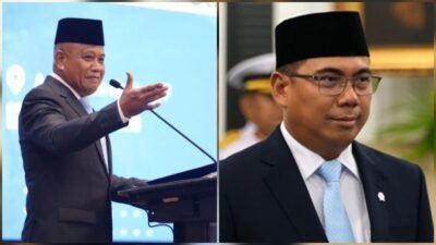Wamentan Alim Setiawan Slamet dan Wamentan M. Saleh Mustafa