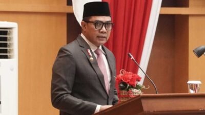 Wali Kota Samarinda Andi Harun di rapat paripurna DPRD Kota Samarinda