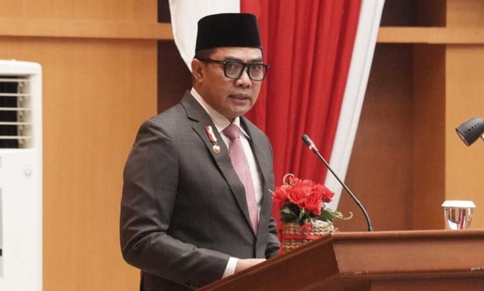 Wali Kota Samarinda Andi Harun di rapat paripurna DPRD Kota Samarinda