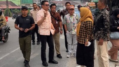Wali Kota Andi Harun Tinjau Galian Kabel di Samarinda