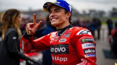 Pembalap Ducati Lenovo, Marc Marquez