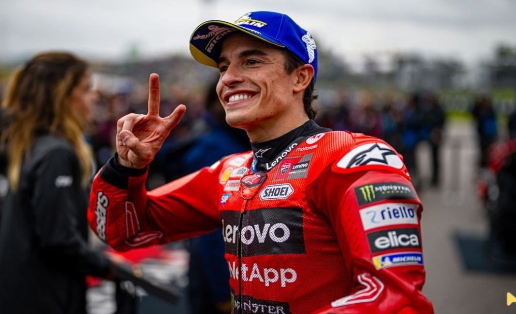 Pembalap Ducati Lenovo, Marc Marquez